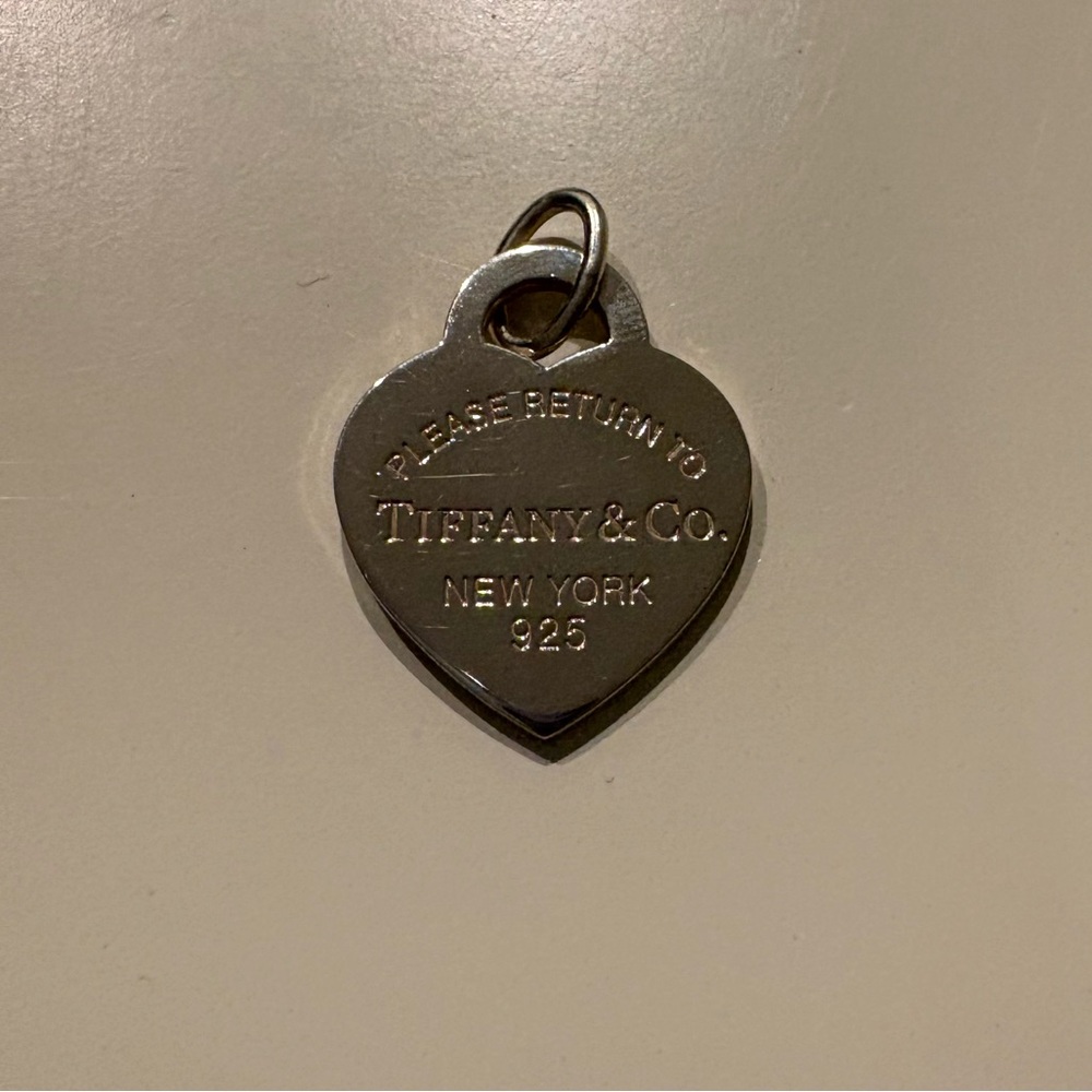 Tiffany & Co. Return to Tiffany Heart Tag Pendant Blue Enamel - Picture 8 of 12